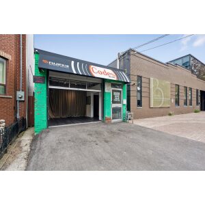 Front garage door open